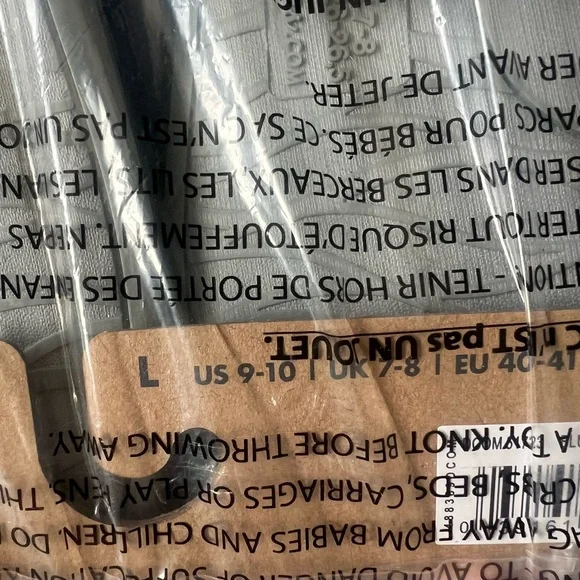 Dearfoams Melanie Colorblocked Microfiber Terry Thong, Women’s Large 9–10 (NWT) - Picture 6 of 7